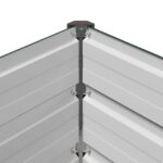 vidaXL Vyvýšený záhon Zelená 100 x 80 x 55 cm studené valcované oceľ – Obrázok 7
