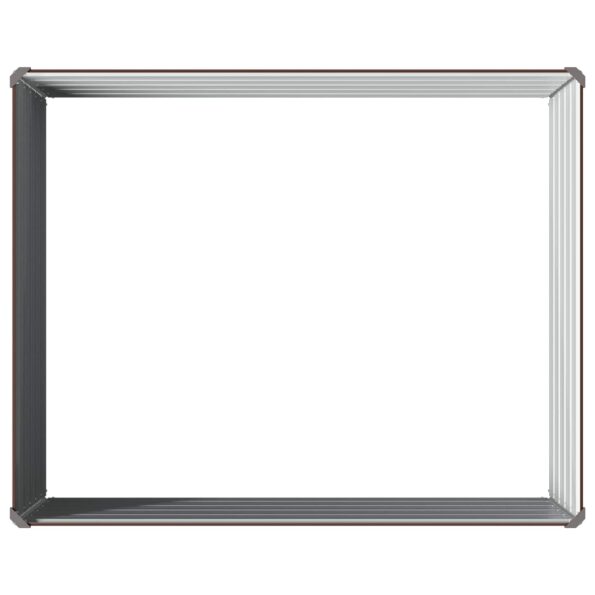 vidaXL Vyvýšený záhon Hnedá 100 x 80 x 55 cm studené valcovaná oceľ – Obrázok 5