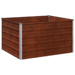 vidaXL Vyvýšený záhon Hrdzavý 100 x 80 x 55 cm corton – Obrázok 2