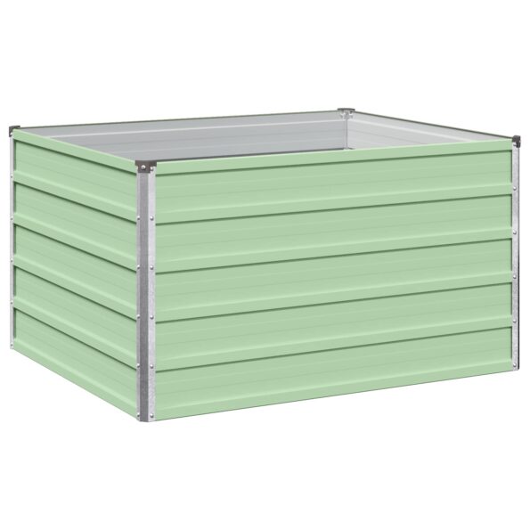 vidaXL Vyvýšený záhon Pastelovo zelená 100 x 80 x 55 cm – Obrázok 2