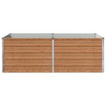 vidaXL Vyvýšený záhon Drevo hnedé 160 x 80 x 55 cm – Obrázok 3
