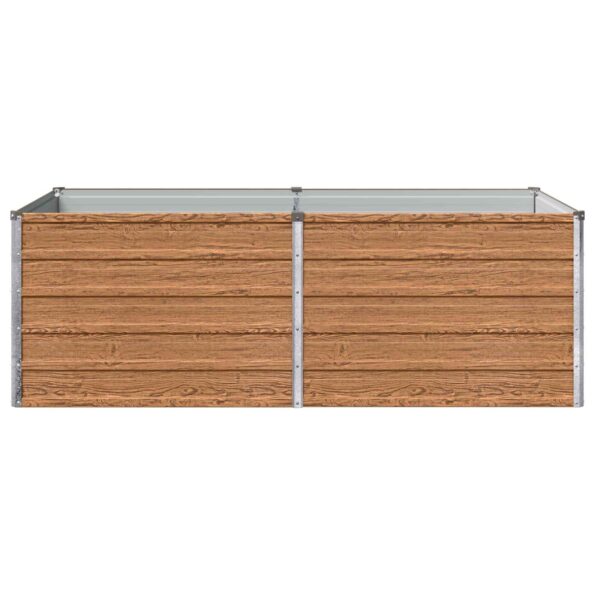 vidaXL Vyvýšený záhon Drevo hnedé 160 x 80 x 55 cm – Obrázok 3
