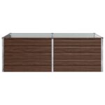 vidaXL Vyvýšený záhon Čierna 160 x 80 x 55 cm studené valcovaná oceľ – Obrázok 3