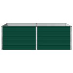 vidaXL Vyvýšený záhon Zelená 160 x 80 x 55 cm studené valcované oceľ – Obrázok 3