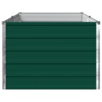 vidaXL Vyvýšený záhon Zelená 160 x 80 x 55 cm studené valcované oceľ – Obrázok 4