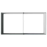 vidaXL Vyvýšený záhon Zelená 160 x 80 x 55 cm studené valcované oceľ – Obrázok 5