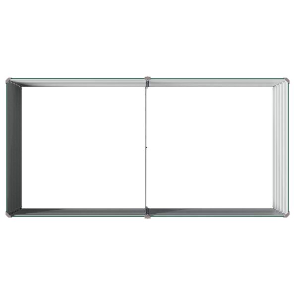 vidaXL Vyvýšený záhon Zelená 160 x 80 x 55 cm studené valcované oceľ – Obrázok 5