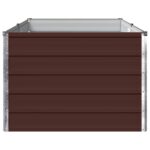 vidaXL Vyvýšený záhon Hnedá 160 x 80 x 55 cm studené valcovaná oceľ – Obrázok 4