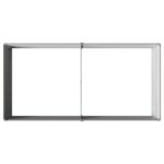 vidaXL Vyvýšený záhon Hnedá 160 x 80 x 55 cm studené valcovaná oceľ – Obrázok 5