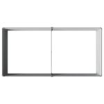 vidaXL Vyvýšený záhon Antracitová 160 x 80 x 55 cm – Obrázok 5