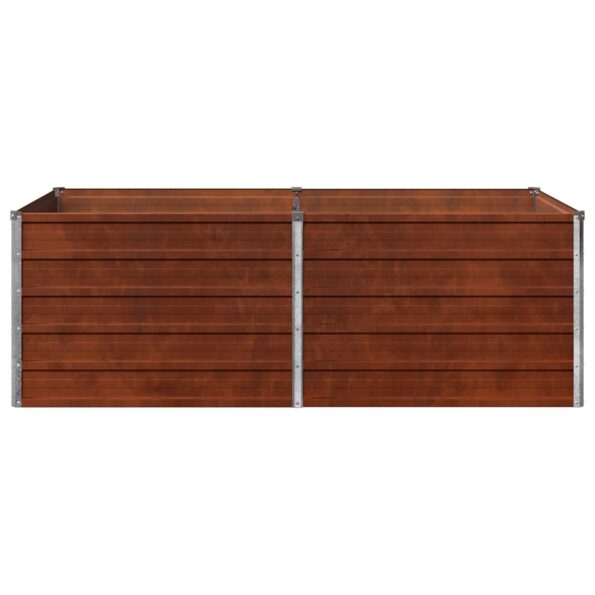 vidaXL Vyvýšený záhon Hrdzavý 160 x 80 x 55 cm corton – Obrázok 4