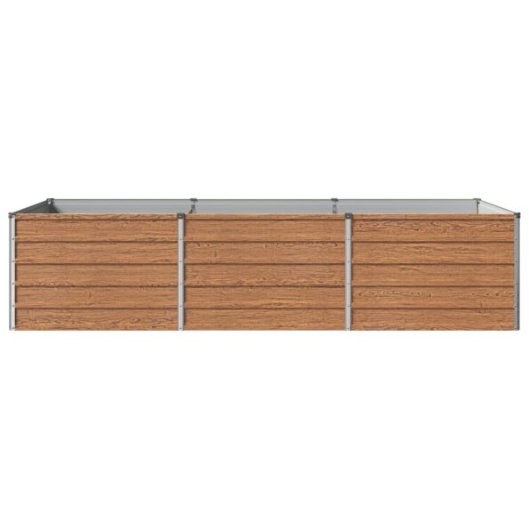 vidaXL Vyvýšený záhon Drevo hnedé 240 x 80 x 55 cm – Obrázok 3