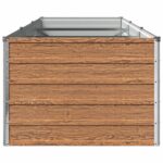 vidaXL Vyvýšený záhon Drevo hnedé 240 x 80 x 55 cm – Obrázok 4