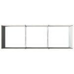 vidaXL Vyvýšený záhon Drevo hnedé 240 x 80 x 55 cm – Obrázok 5
