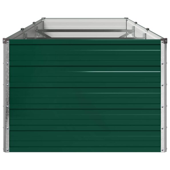 vidaXL Vyvýšený záhon Zelená 240 x 80 x 55 cm studené valcované oceľ – Obrázok 4
