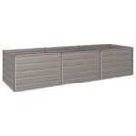 vidaXL Vyvýšený záhon Hrdzavý 240 x 80 x 55 cm corton – Obrázok 3