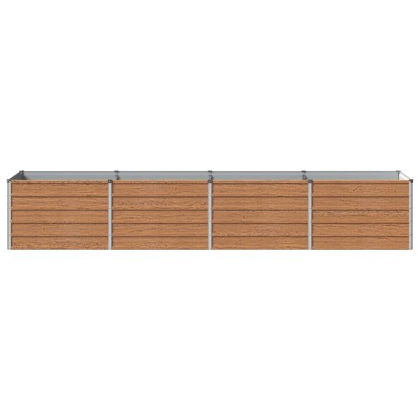 vidaXL Vyvýšený záhon Drevo hnedé 320 x 80 x 55 cm – Obrázok 3