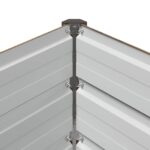 vidaXL Vyvýšený záhon Drevo hnedé 320 x 80 x 55 cm – Obrázok 7