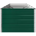 vidaXL Vyvýšený záhon Zelená 320 x 80 x 55 cm studené valcované oceľ – Obrázok 4