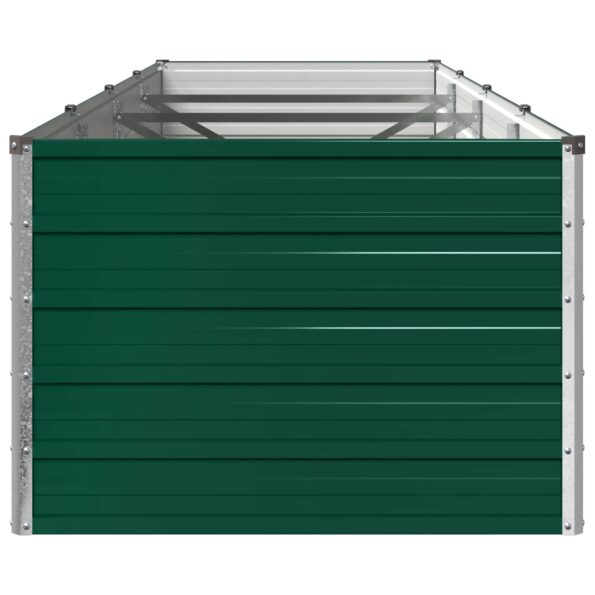 vidaXL Vyvýšený záhon Zelená 320 x 80 x 55 cm studené valcované oceľ – Obrázok 4