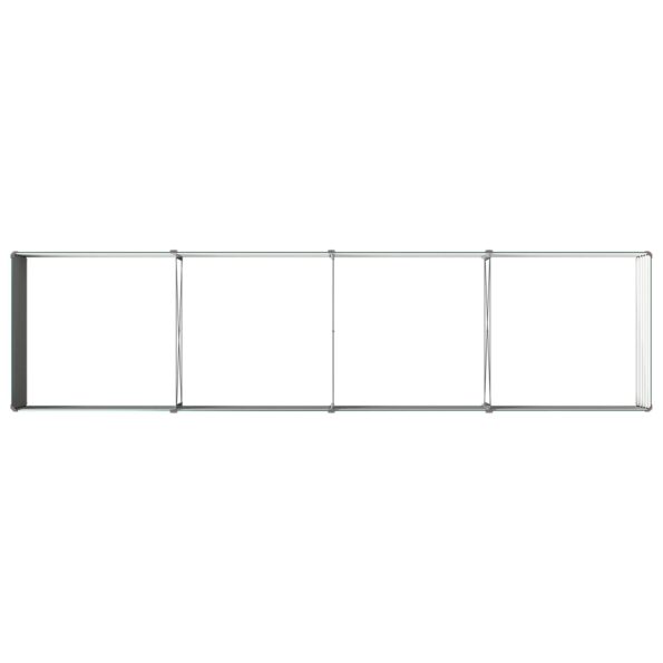 vidaXL Vyvýšený záhon Zelená 320 x 80 x 55 cm studené valcované oceľ – Obrázok 5