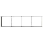 vidaXL Vyvýšený záhon Sivá 320 x 80 x 55 cm studené valcovaná oceľ – Obrázok 5