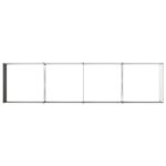 vidaXL Vyvýšený záhon Hnedá 320 x 80 x 55 cm studené valcovaná oceľ – Obrázok 5
