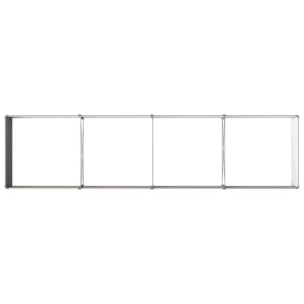 vidaXL Vyvýšený záhon Hnedá 320 x 80 x 55 cm studené valcovaná oceľ – Obrázok 5