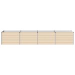 vidaXL Vyvýšený záhon Slonovinová 320 x 80 x 55 cm – Obrázok 3