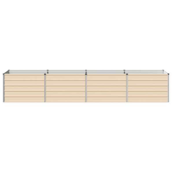 vidaXL Vyvýšený záhon Slonovinová 320 x 80 x 55 cm – Obrázok 3