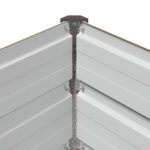 vidaXL Vyvýšený záhon Slonovinová 320 x 80 x 55 cm – Obrázok 7