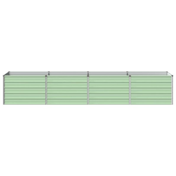 vidaXL Vyvýšený záhon Pastelovo zelená 320 x 80 x 55 cm – Obrázok 3