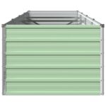 vidaXL Vyvýšený záhon Pastelovo zelená 320 x 80 x 55 cm – Obrázok 4