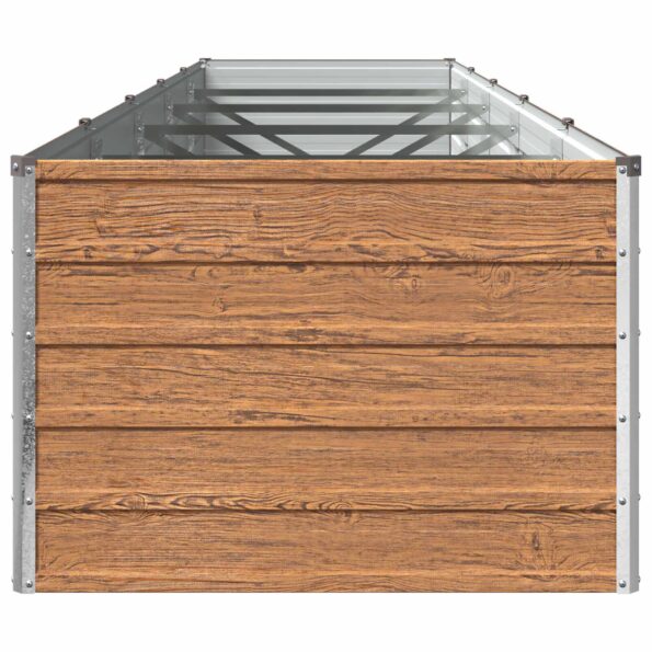 vidaXL Vyvýšený záhon Drevo hnedé 400 x 80 x 55 cm – Obrázok 4