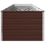 vidaXL Vyvýšený záhon Hnedá 400 x 80 x 55 cm studené valcovaná oceľ – Obrázok 4