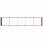 vidaXL Vyvýšený záhon Hrdzavý 400 x 80 x 55 cm corton – Obrázok 6