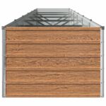 vidaXL Vyvýšený záhon Drevo hnedé 480 x 80 x 55 cm – Obrázok 4