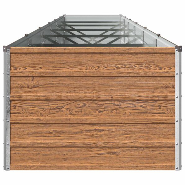 vidaXL Vyvýšený záhon Drevo hnedé 480 x 80 x 55 cm – Obrázok 4