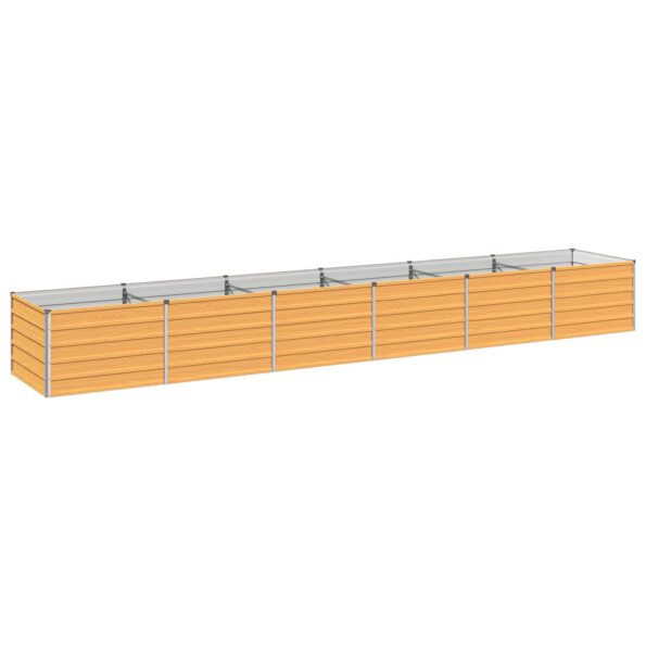 vidaXL Vyvýšený záhon Prírodná 480 x 80 x 55 cm studené valcovaná oceľ – Obrázok 2