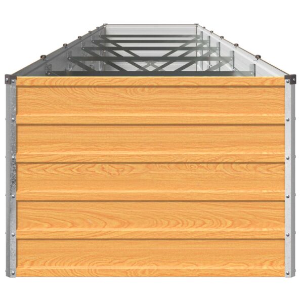 vidaXL Vyvýšený záhon Prírodná 480 x 80 x 55 cm studené valcovaná oceľ – Obrázok 4