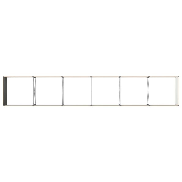 vidaXL Vyvýšený záhon Prírodná 480 x 80 x 55 cm studené valcovaná oceľ – Obrázok 5