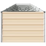 vidaXL Vyvýšený záhon Slonovinová 480 x 80 x 55 cm – Obrázok 4