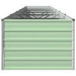 vidaXL Vyvýšený záhon Pastelovo zelená 480 x 80 x 55 cm – Obrázok 4