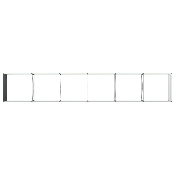 vidaXL Vyvýšený záhon Pastelovo zelená 480 x 80 x 55 cm – Obrázok 5