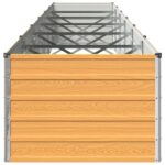 vidaXL Vyvýšený záhon Prírodná 600 x 80 x 55 cm studené valcovaná oceľ – Obrázok 3