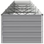 vidaXL Vyvýšený záhon Sivá 600 x 80 x 55 cm studené valcovaná oceľ – Obrázok 3