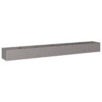 vidaXL Vyvýšený záhon Hrdzavý 600 x 80 x 55 cm corton – Obrázok 2