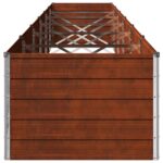 vidaXL Vyvýšený záhon Hrdzavý 600 x 80 x 55 cm corton – Obrázok 4