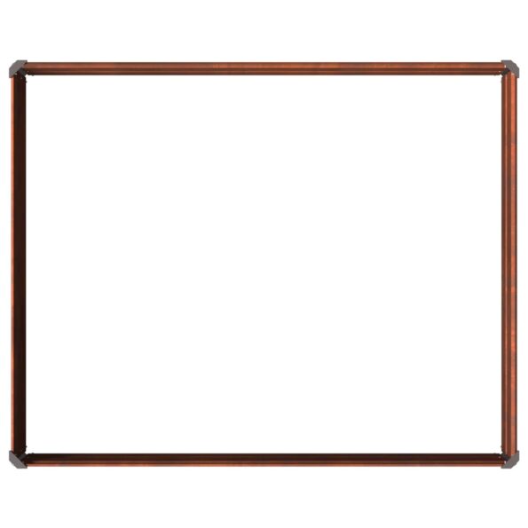 vidaXL Vyvýšený záhon Hrdzavý 100 x 80 x 24 cm corton – Obrázok 6