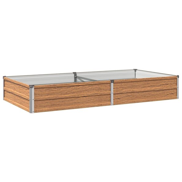 vidaXL Vyvýšený záhon Drevo hnedé 160 x 80 x 24 cm – Obrázok 2